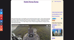 Desktop Screenshot of hotelhongkong.org